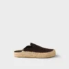 Suede Mules