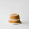 Suede Shearling Bucket Hat
