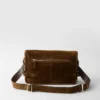 Suede Shoulder Bag
