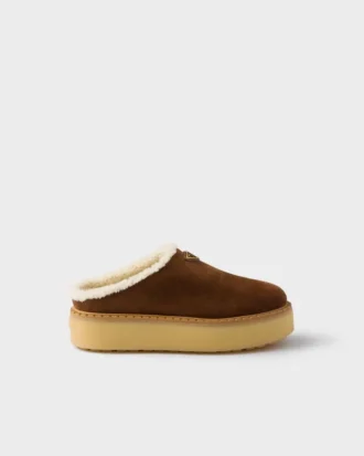 Suede Slippers