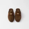 Suede Slippers