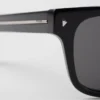 Sunglasses with Iconic Metal Plaque