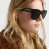 Sunglasses with Prada Logo