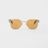 Sunglasses with the Iconic Metal Plaque