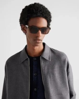 Sunglasses with the Iconic Metal Plaque