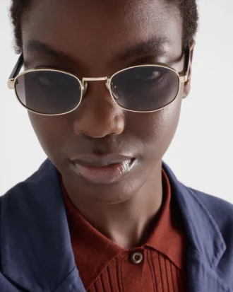 Sunglasses with the Iconic Metal Plaque