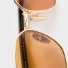 Sunglasses with the Iconic Metal Plaque
