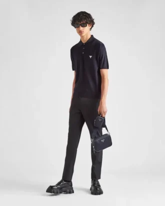 Superfine Wool Polo Shirt