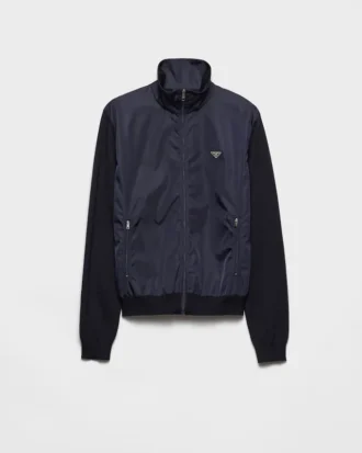 Superfine Wool Zipper Cardigan