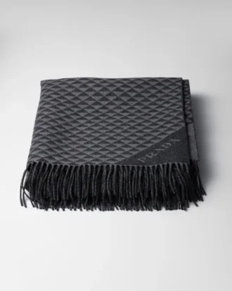 Symbole Double Cashmere and Wool Throw