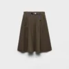 Technical Fabric Circle Skirt