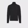 Technical Jersey Mock Turtleneck