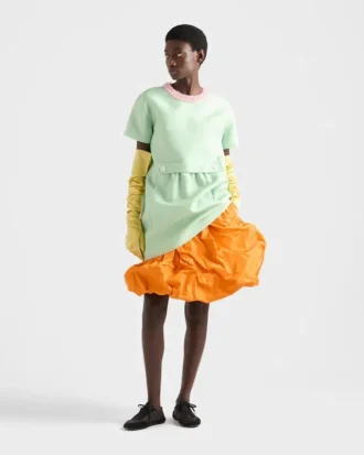 Technical Taffeta Skirt