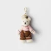 Teddy Bear Keychain Charm