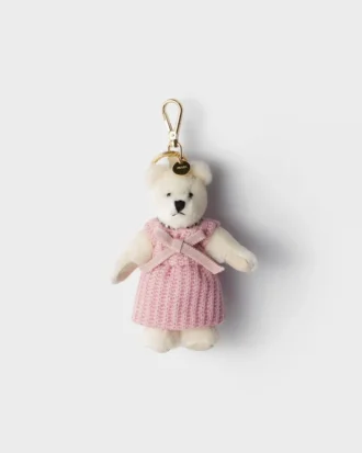 Teddy Bear Keychain Charm