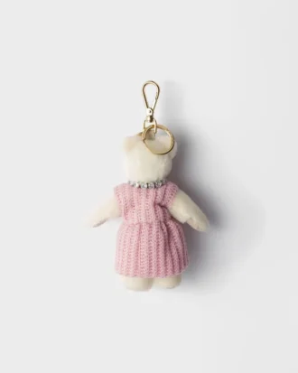 Teddy Bear Keychain Charm