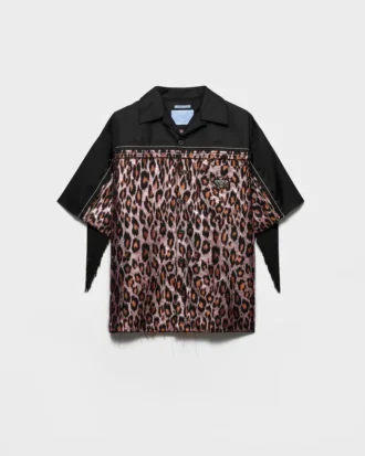 Timecapsule Wool Blend Shirt with Fringes