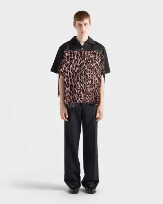 Timecapsule Wool Blend Shirt with Fringes