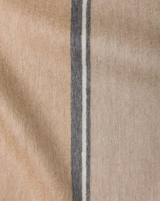 Two-Tone Cashmere and Wool Throw