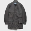 Washed Re-Nylon Rain Jacket