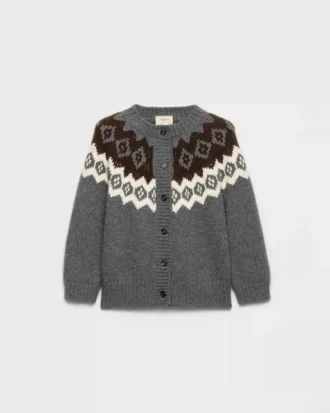 Wool and Cashmere Cardigan