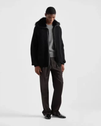 Wool and Cashmere Cardigan