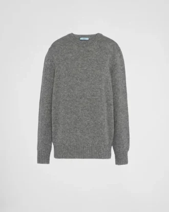 Wool and Cashmere Crew-Neck Sweater