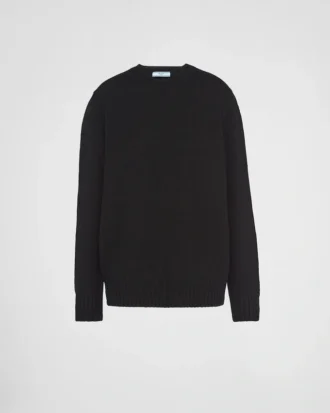 Wool and Cashmere Crew-Neck Sweater
