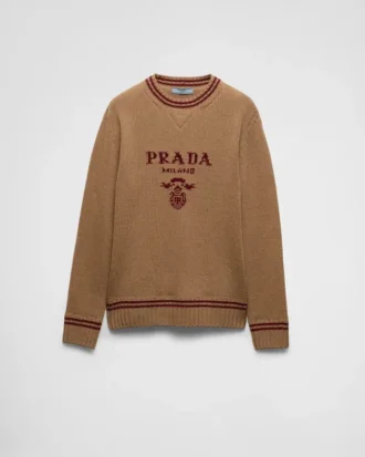 Wool and Cashmere Crew-Neck Sweater