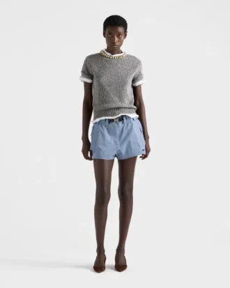 Wool and Cashmere Crew-Neck Sweater