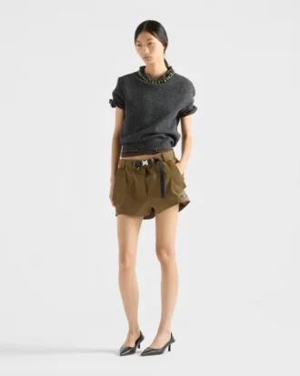 Wool and Cashmere Crew-Neck Sweater