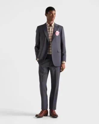 Wool and Mohair Pants