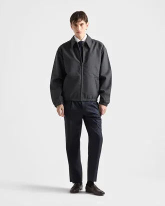 Wool Blouson Jacket