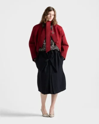 Wool Crew-Neck Sweater with Pendants